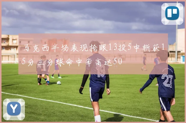 马克西半场表现抢眼13投5中斩获15分三分球命中率高达50